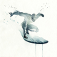 Illustration for article titled These Watercolors Distill Superheroes to Their Very Essence